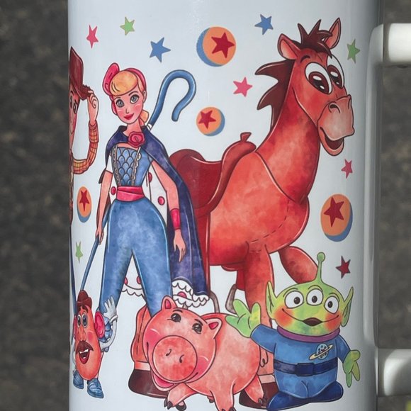 Custom 40 oz Tumbler Walt Disney Toy Story Woody Buzz Brand new double w… - Picture 9 of 9